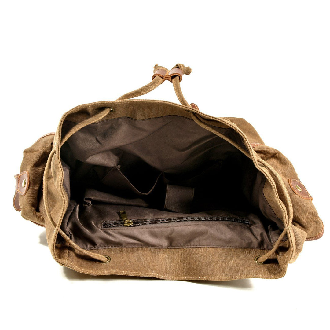 Everest | Vintage Canvas Lederrucksack