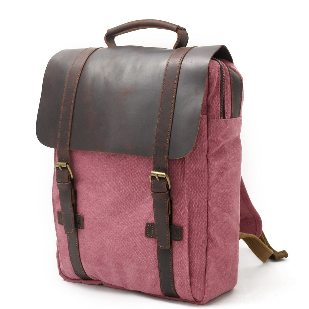 Fenric | Vintage-Tasche aus Canvas und Leder