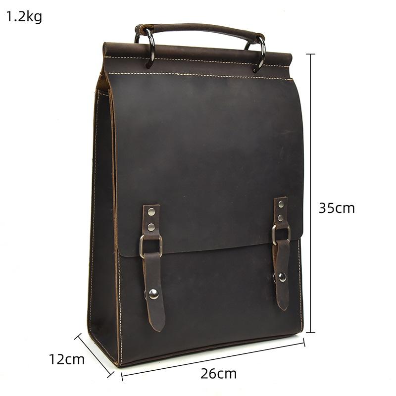 Rhett | Cabrio-Lederrucksack-Handtasche