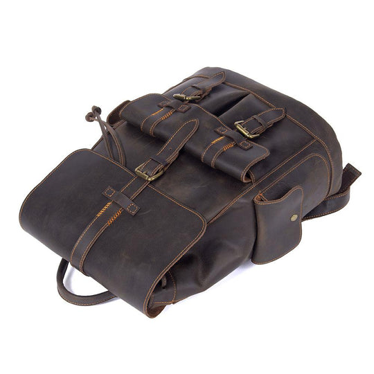 Velare | Leder-Laptop-Rucksack