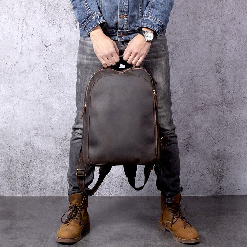 Juno | Minimalistischer Lederrucksack