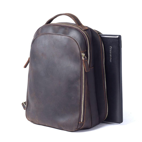 Juno | Minimalistischer Lederrucksack